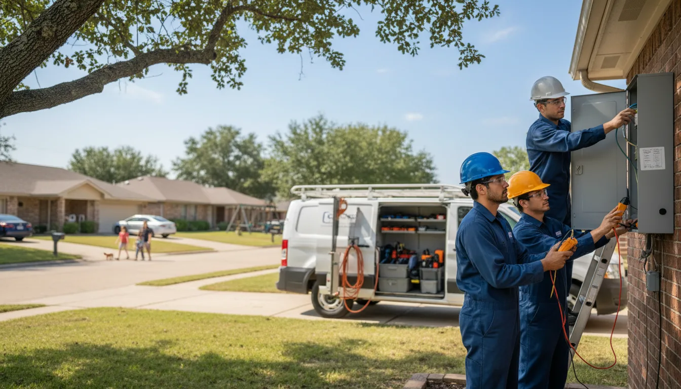 Certified electrician providing emergency electrical services in Simpson, LA